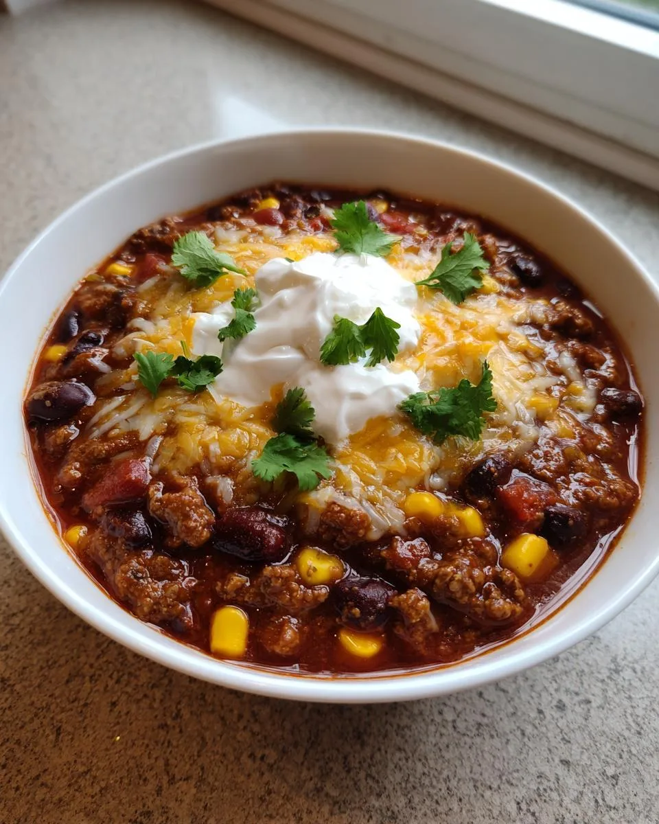 The Creamiest Taco Soup - detail 3