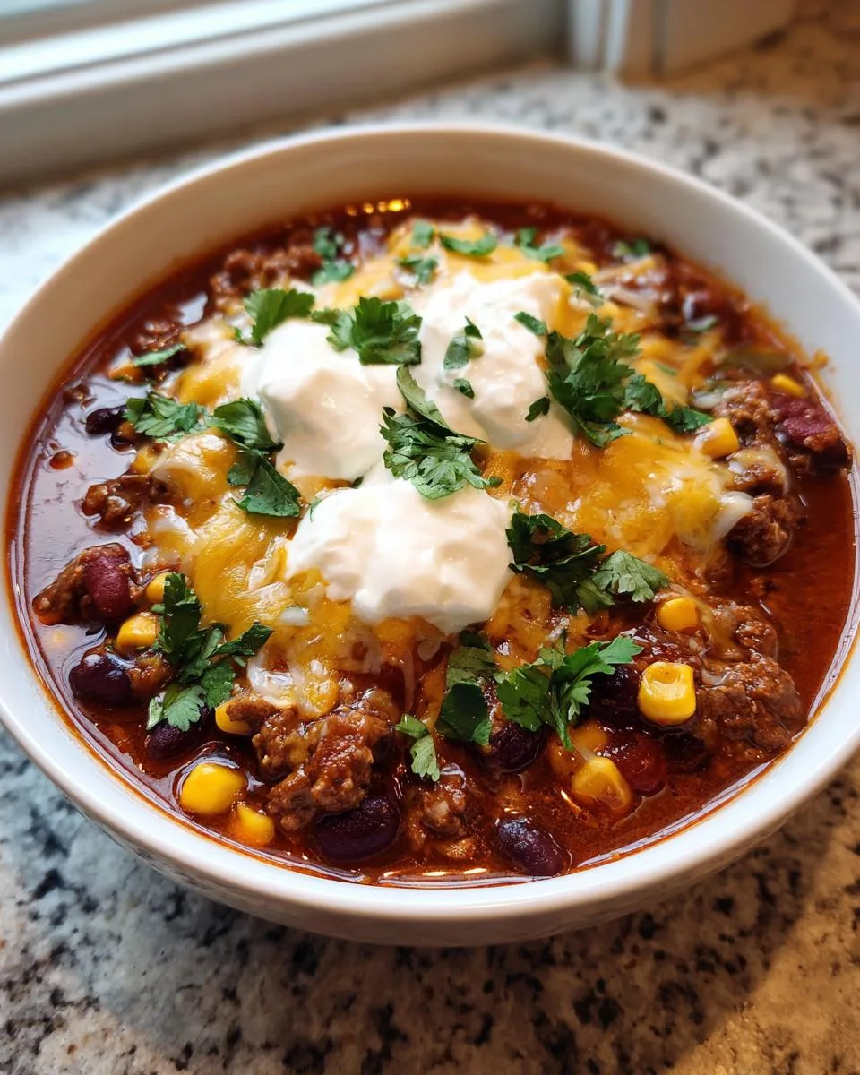 The Creamiest Taco Soup - detail 4