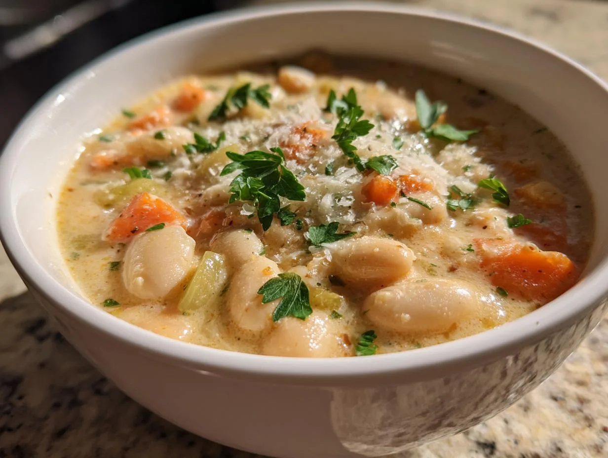 Creamy White Bean Soup Recipe in Just 45 Minutes