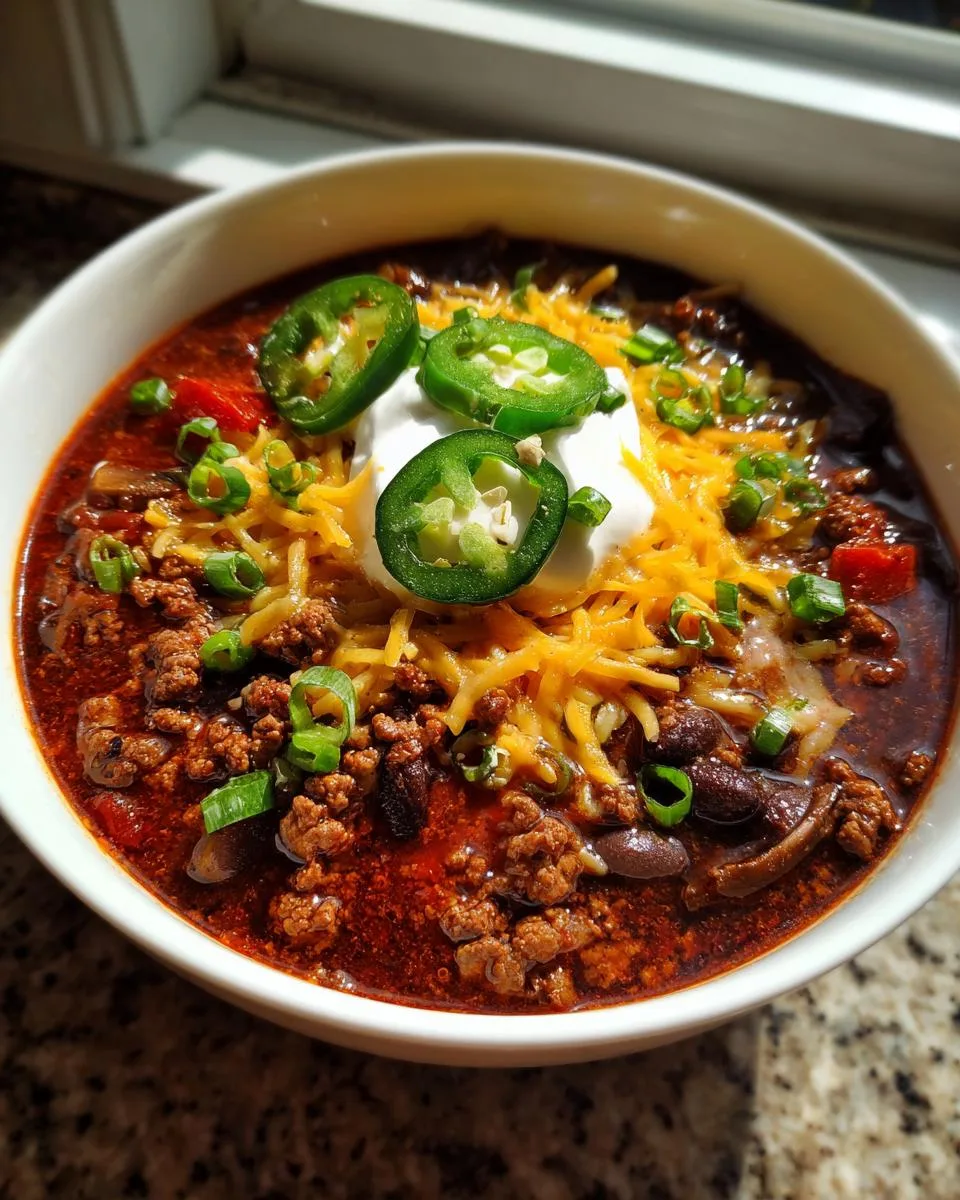 all-american beef chili recipe - detail 2
