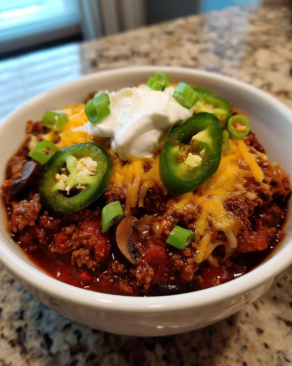 all-american beef chili recipe - detail 3