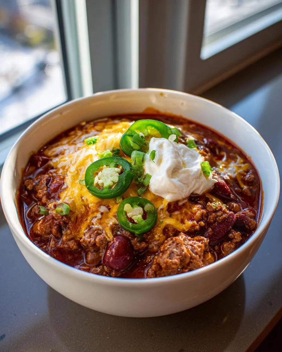 all-american beef chili recipe - detail 5