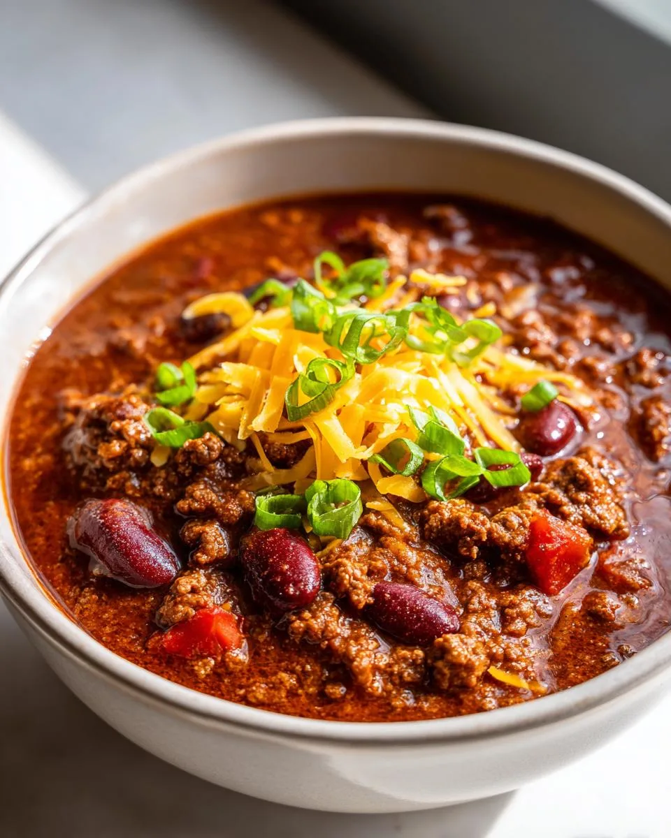 best chili with beans - detail 3