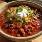 chili recipe with chili beans
