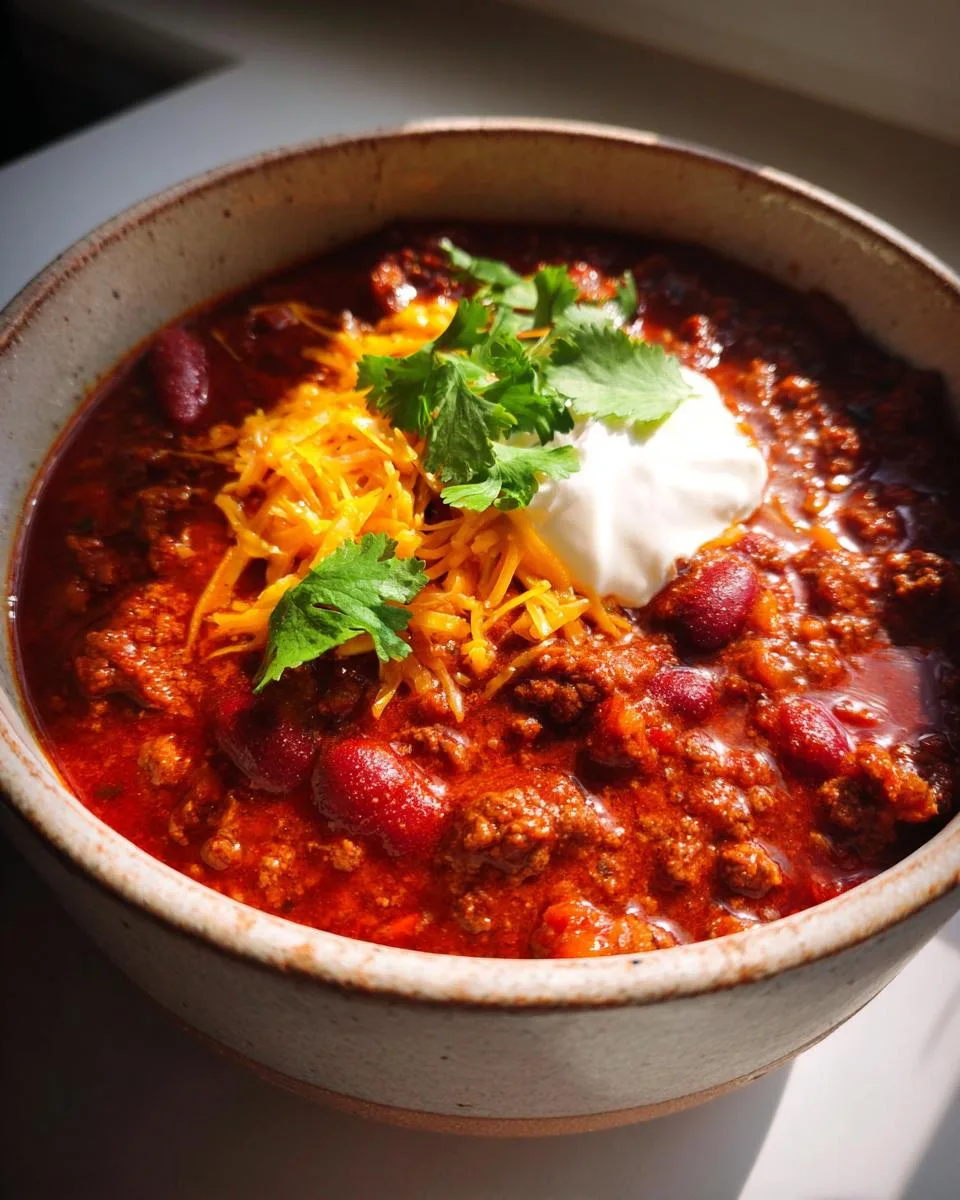 chili recipe with chili beans - detail 2