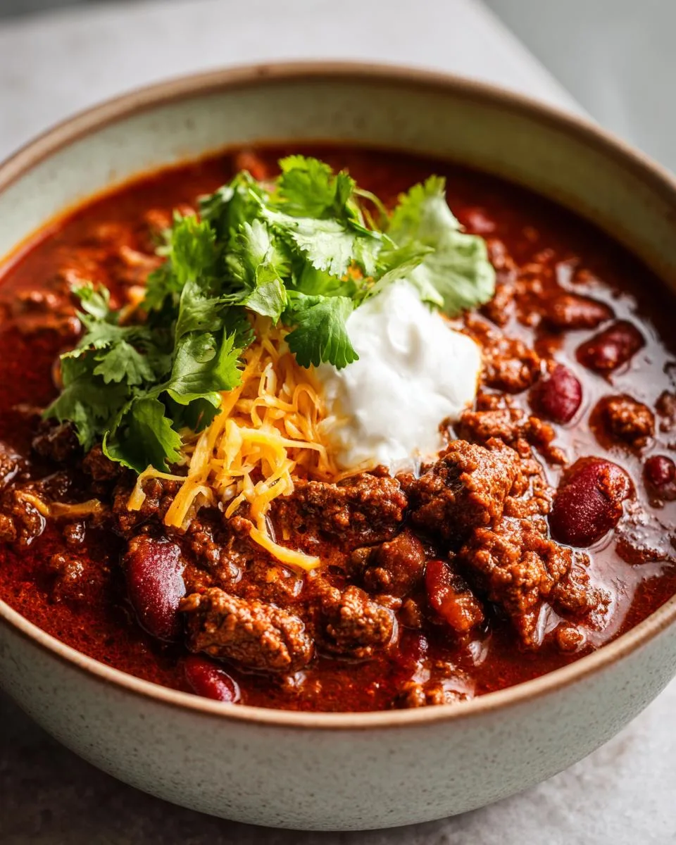 chili recipe with chili beans - detail 5