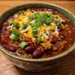 chili with beans recipe
