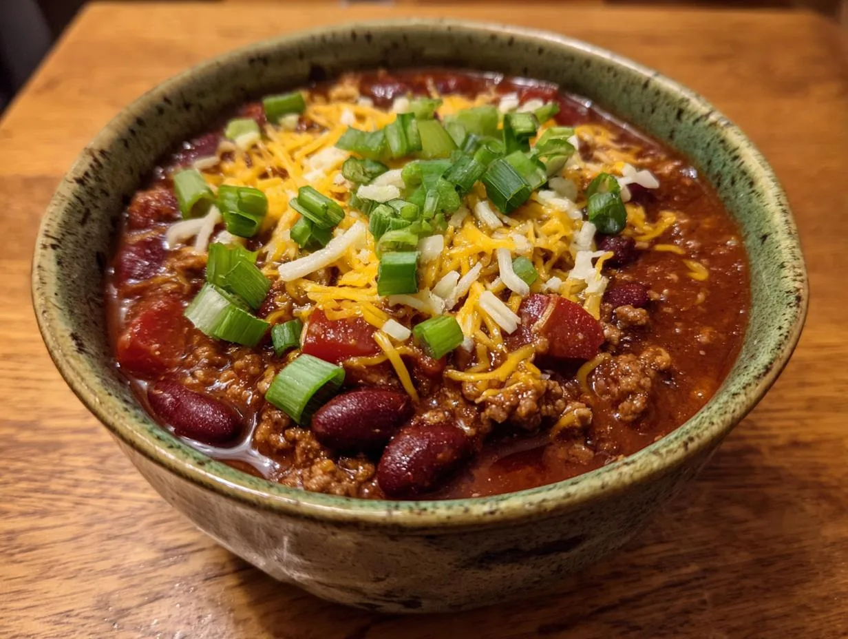 Hearty 2-Pound Chili with Beans Recipe for Ultimate Comfort