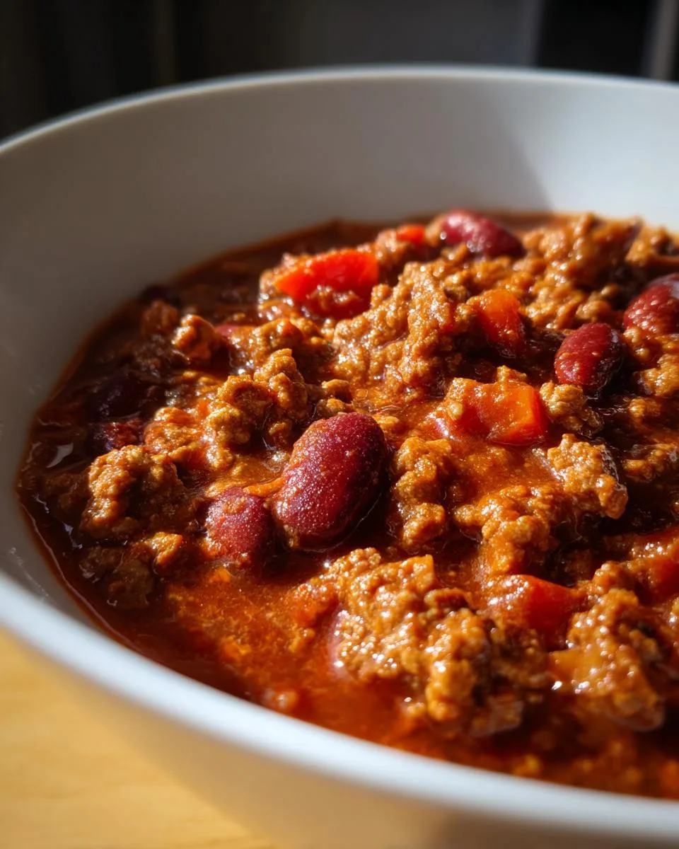 classic beef chili recipe - detail 2