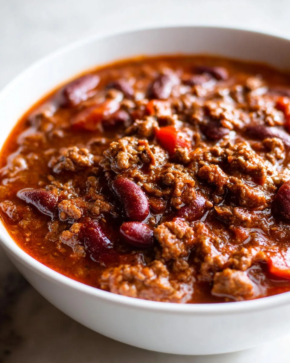 classic beef chili recipe - detail 3