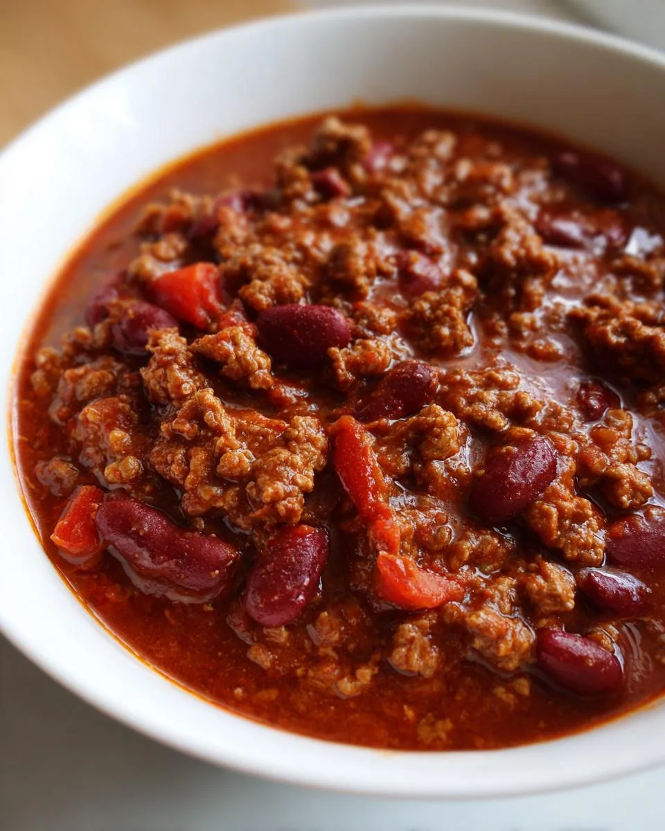 classic beef chili recipe - detail 5