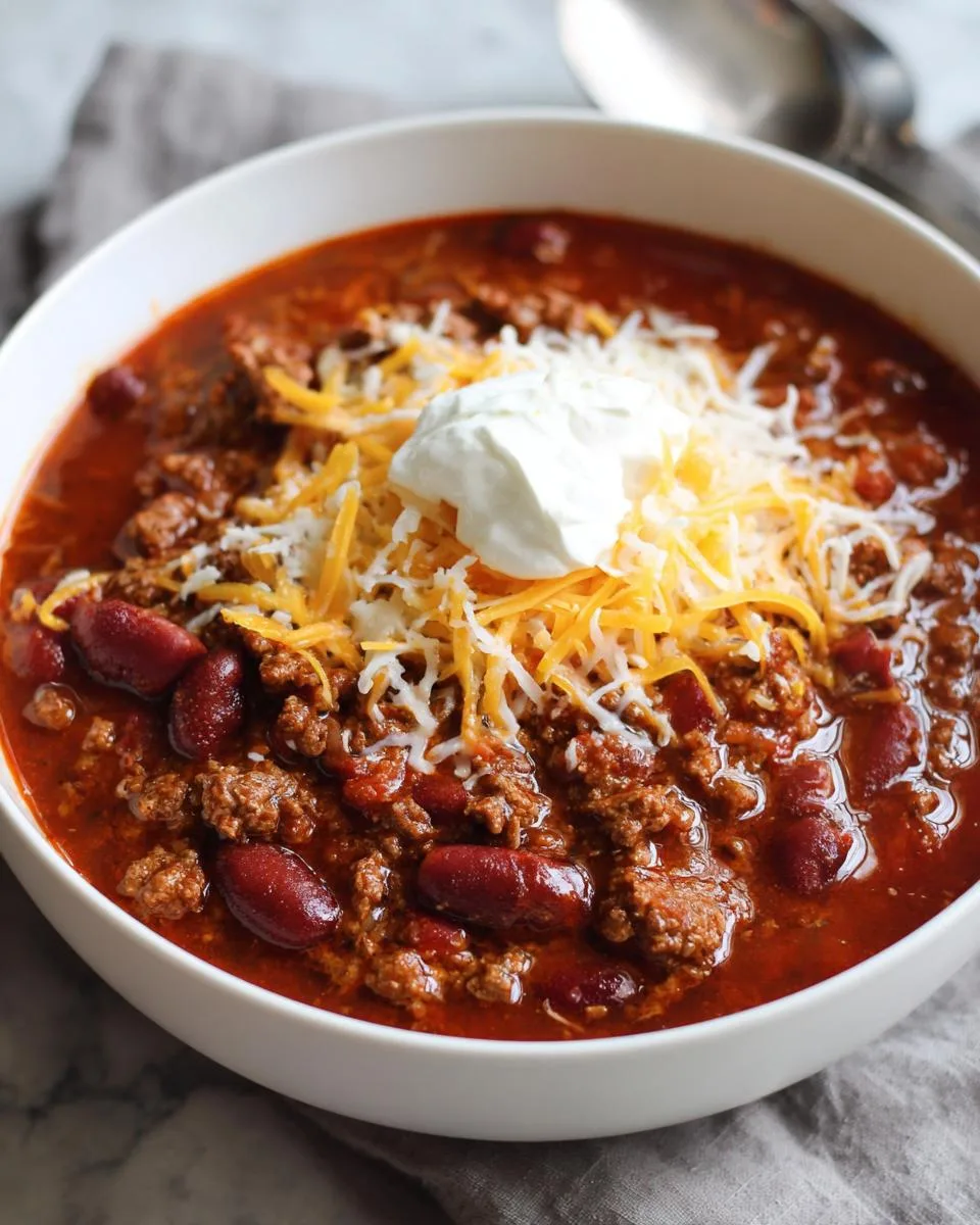 crockpot chili recipe - detail 3