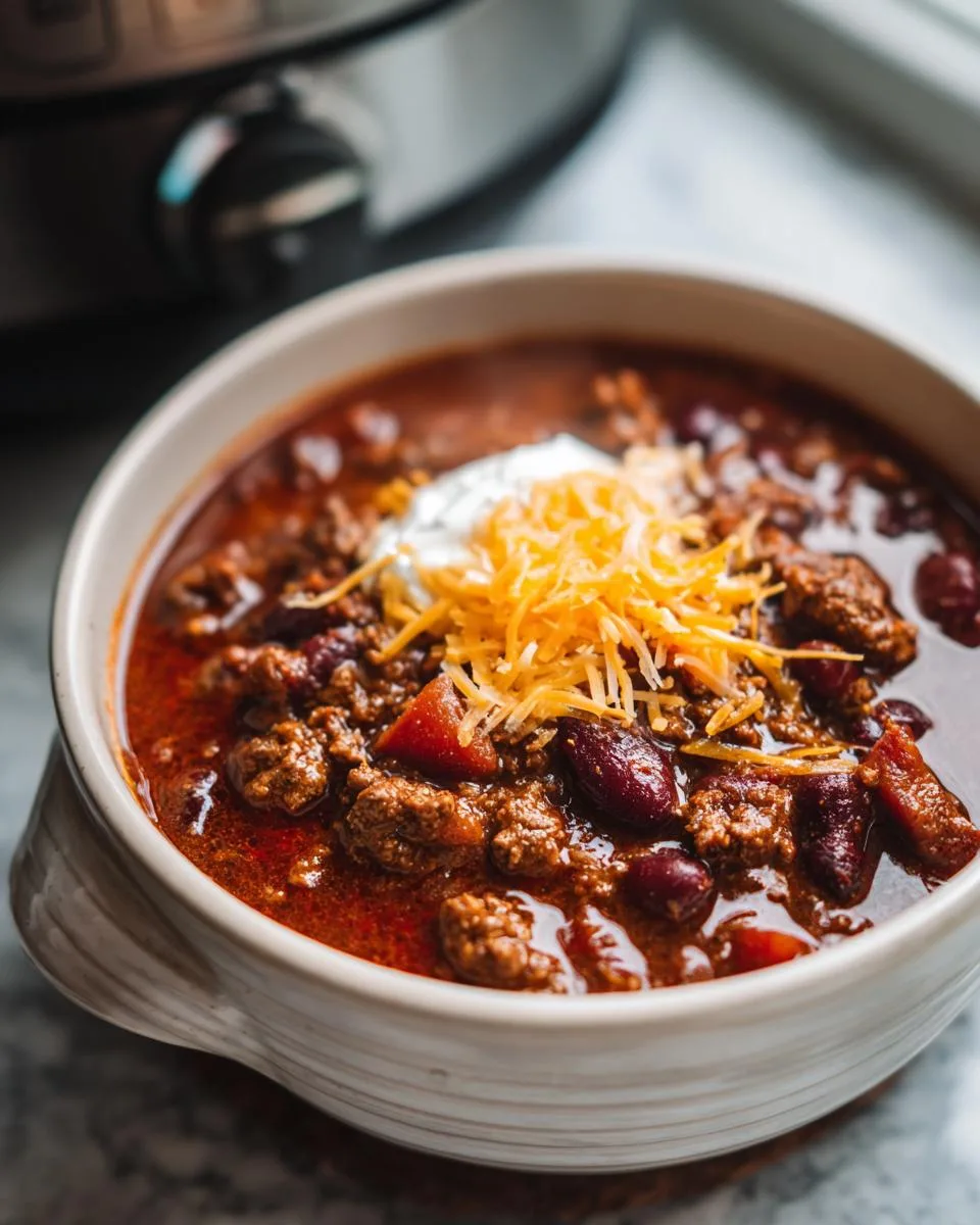 crockpot chili recipe - detail 4