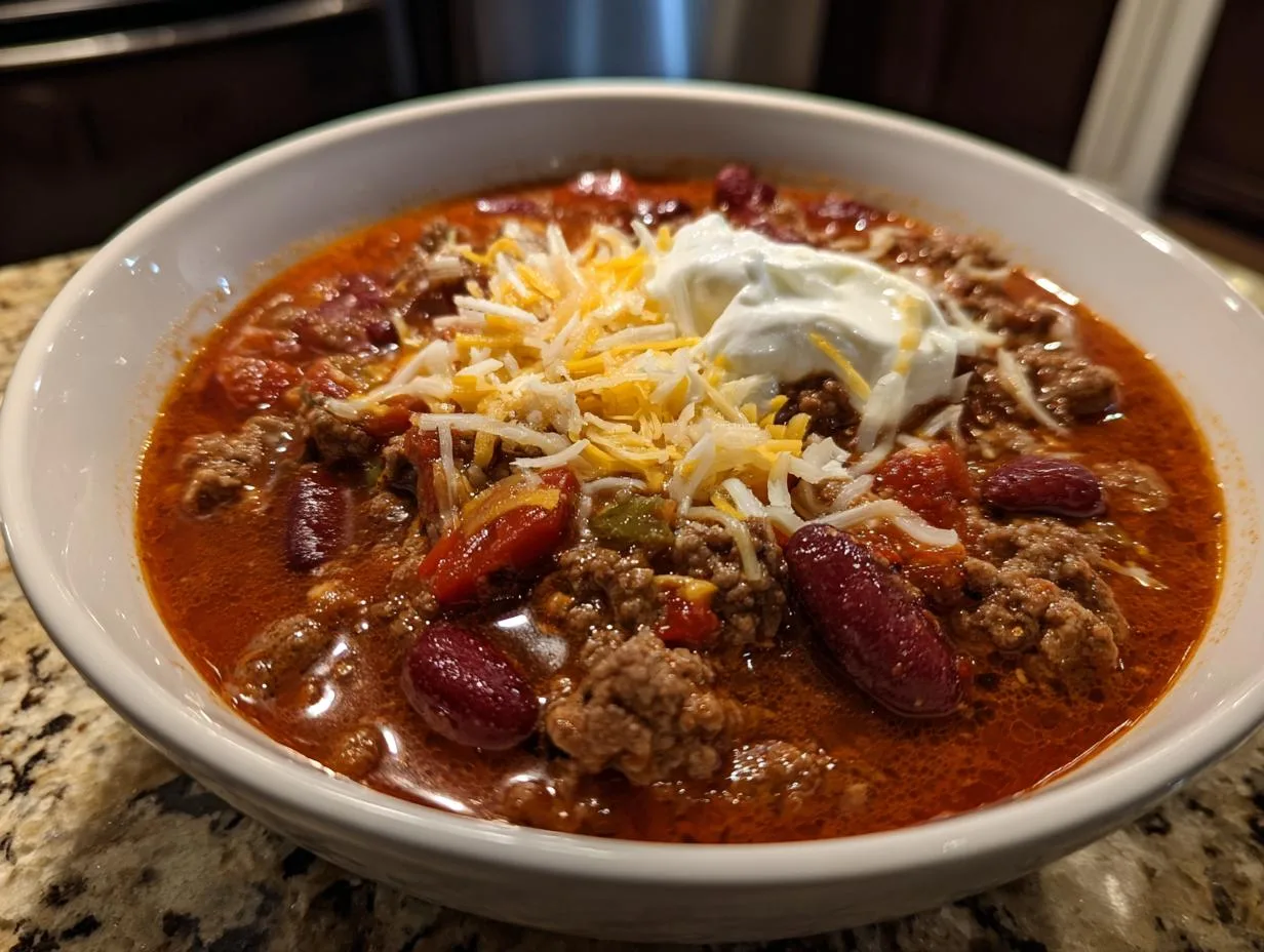 3-Ingredient Crockpot Chili Recipe for Ultimate Comfort
