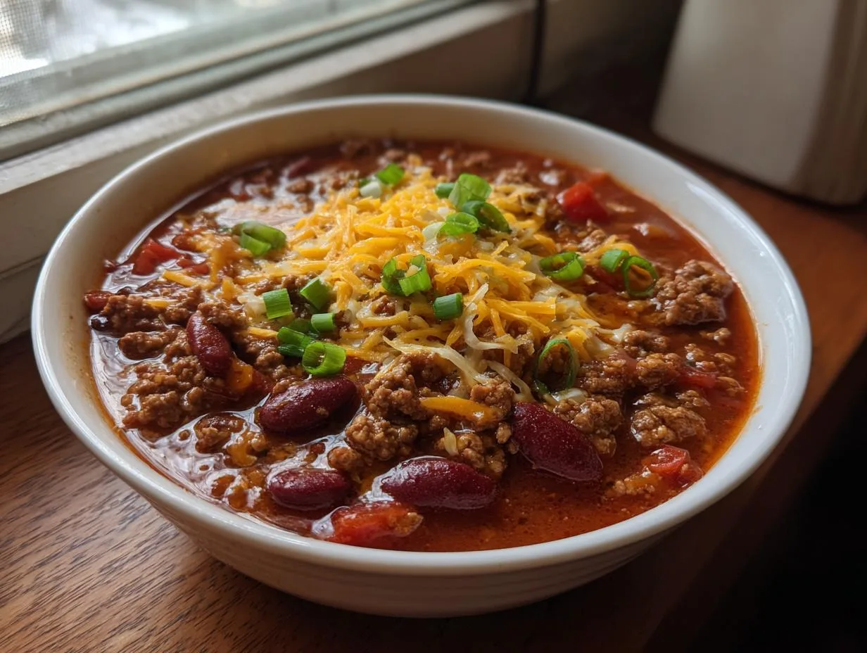 Irresistible Homemade Beef Chili Recipe in 60 Minutes