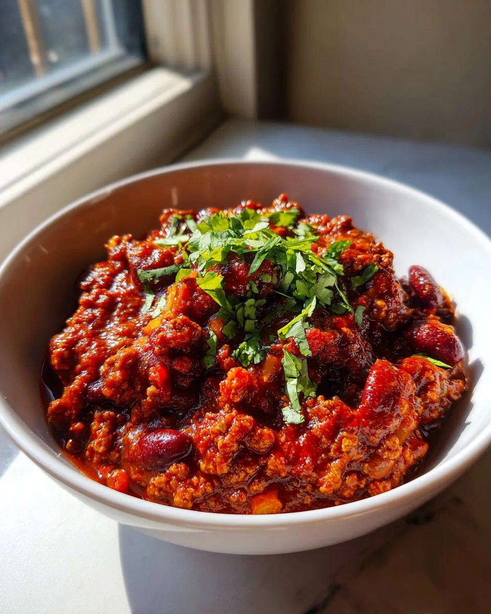 30 Minute Beef Chili - detail 3