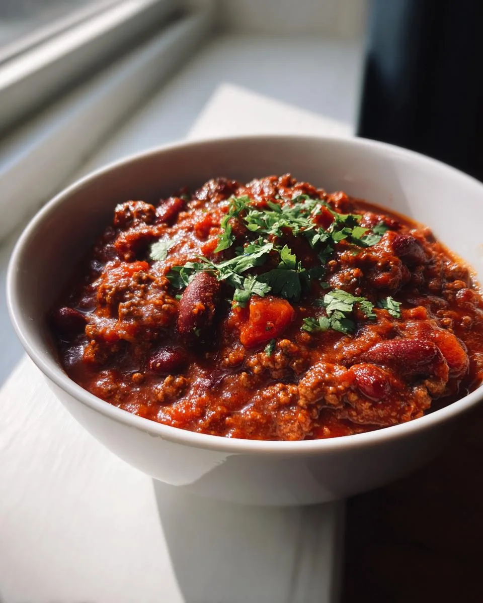 30 Minute Beef Chili - detail 4