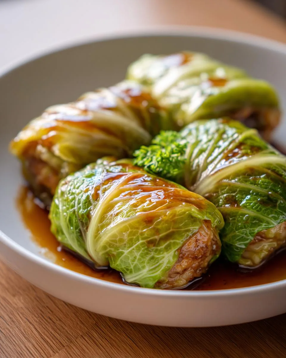 Asian Cabbage Rolls - detail 5
