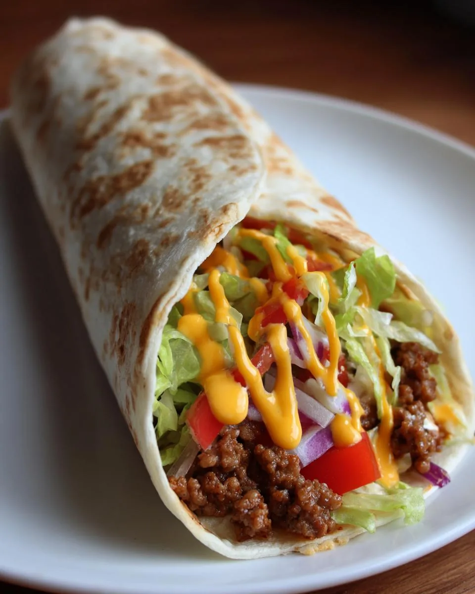 Big Mac Wraps Recipe - detail 3