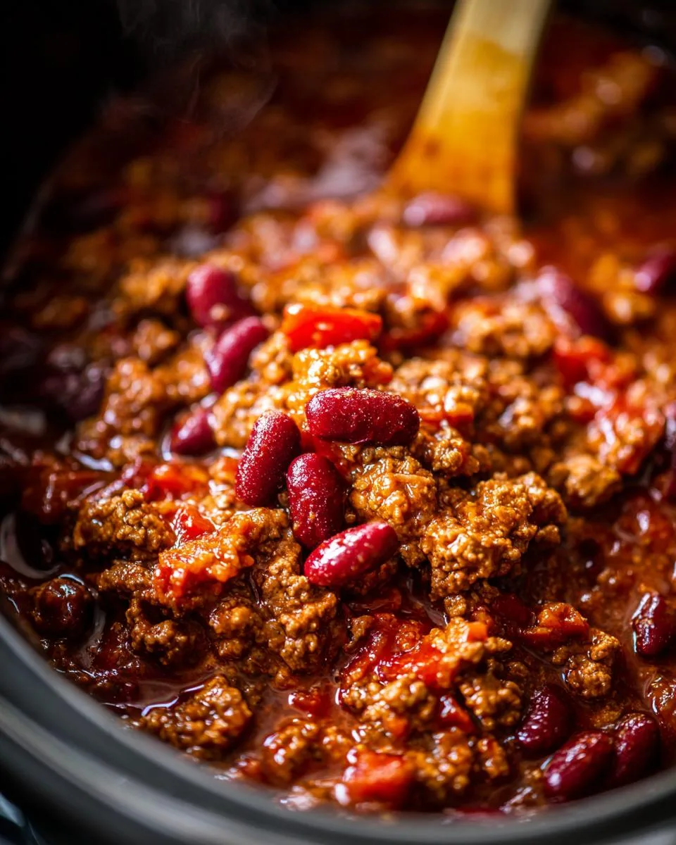Bourbon Glazed Beef Chili - detail 4