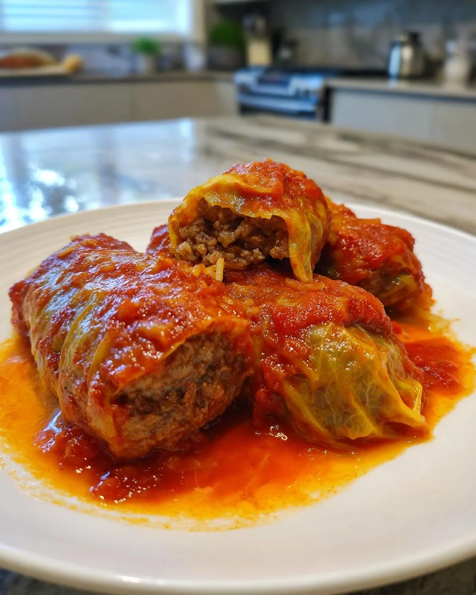 Cabbage Rolls With Rice - detail 1