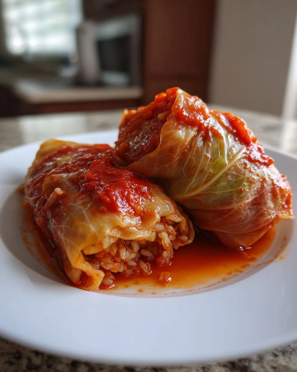 Cabbage Rolls With Rice - detail 3