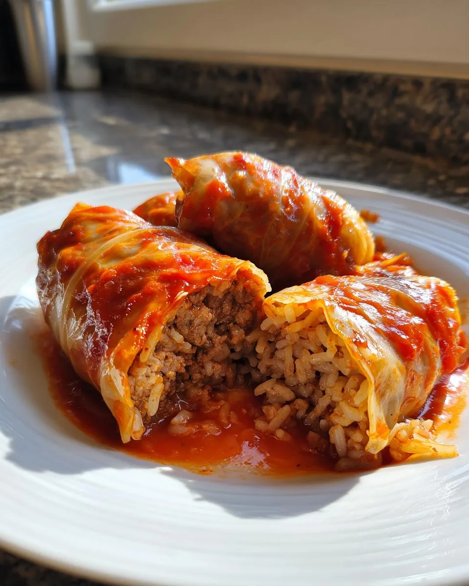 Cabbage Rolls With Rice - detail 4