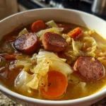 Cabbage Sausage Soup