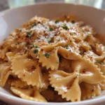 Cajun Cream Cheese Alfredo Bowties