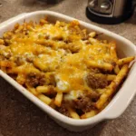 Cheeseburger French Fry Casserole
