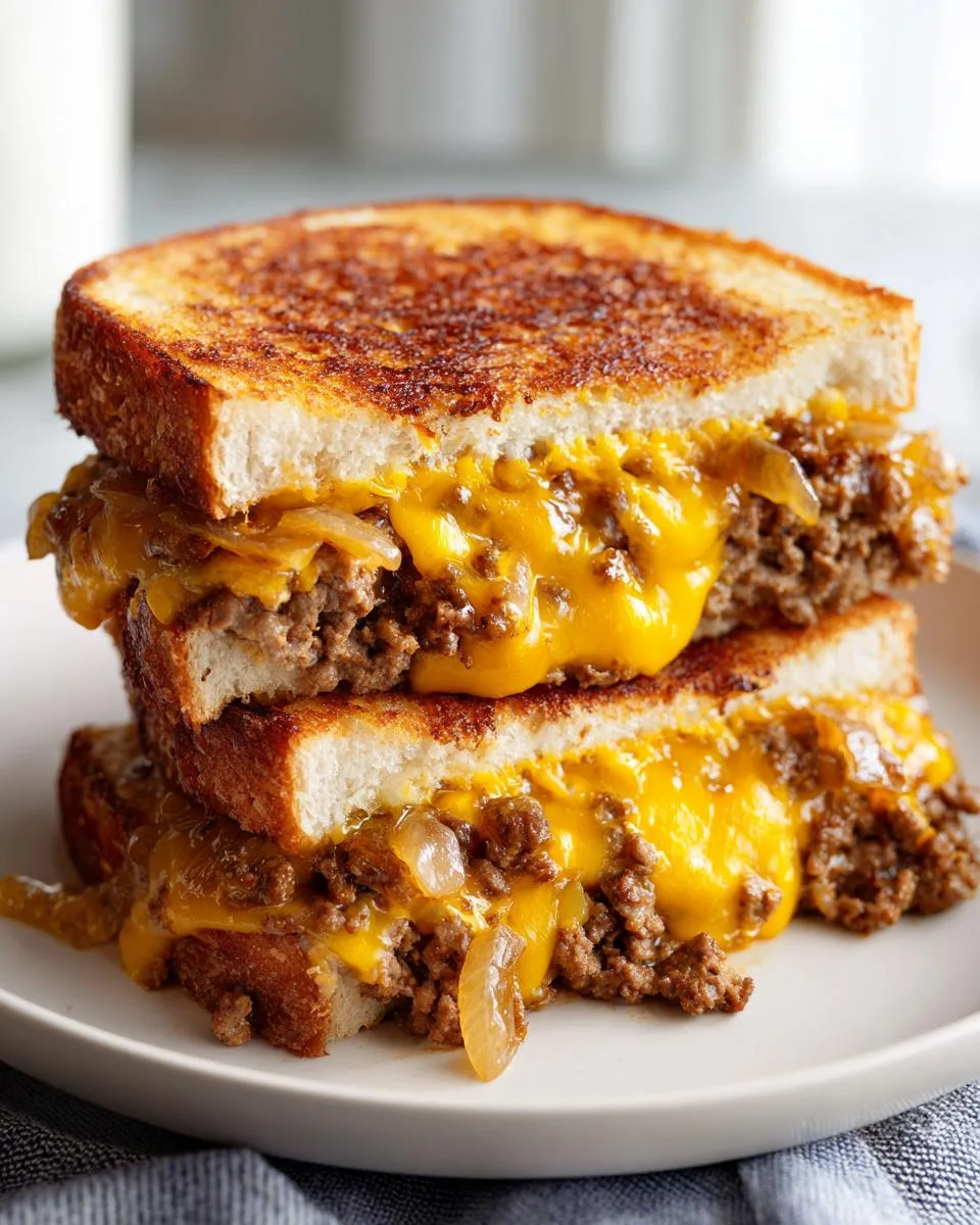 Cheesy Ground Beef Melt - detail 2