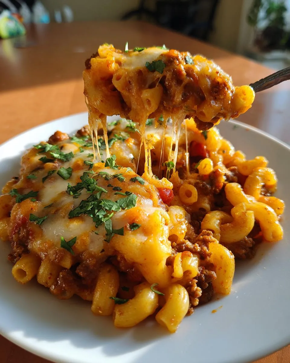 Cheesy Rotel Pasta Bake - detail 2