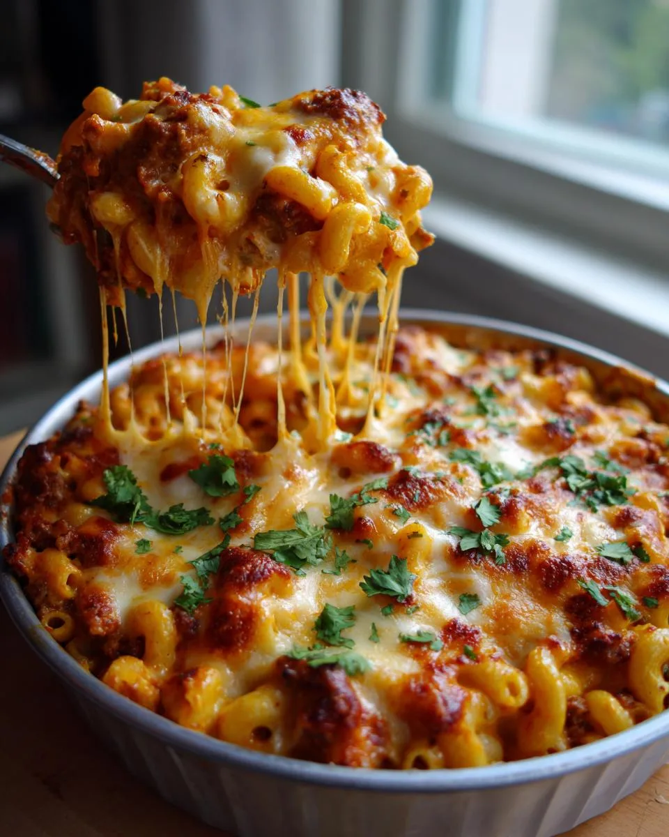Cheesy Rotel Pasta Bake - detail 3