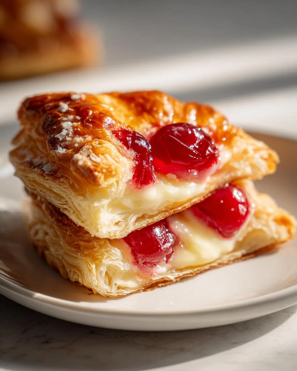 Cherry Cheese Danish Recipe - detail 2