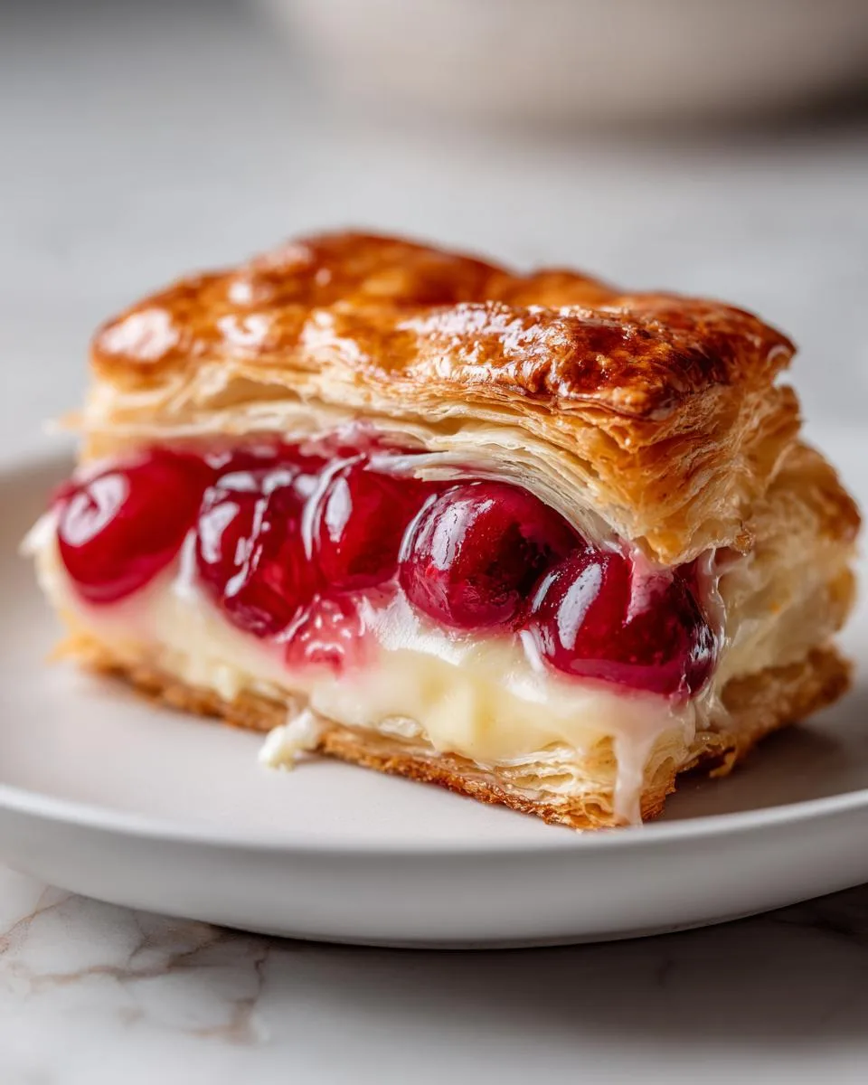 Cherry Cheese Danish Recipe - detail 4