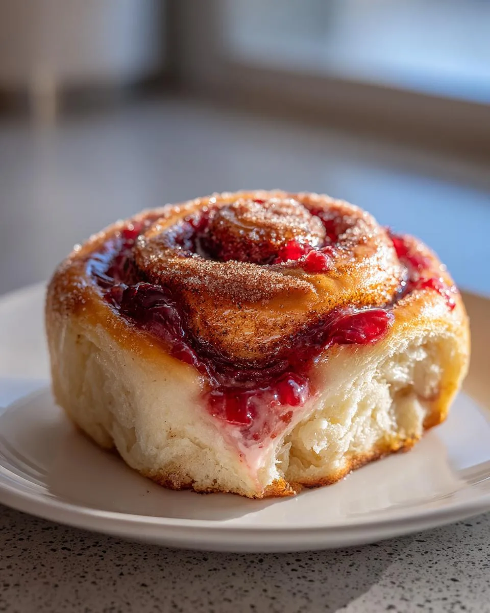 Cherry Cinnamon Rolls Recipe - detail 3