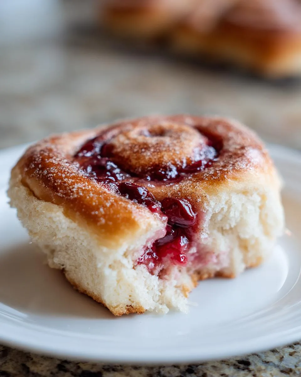 Cherry Cinnamon Rolls Recipe - detail 5