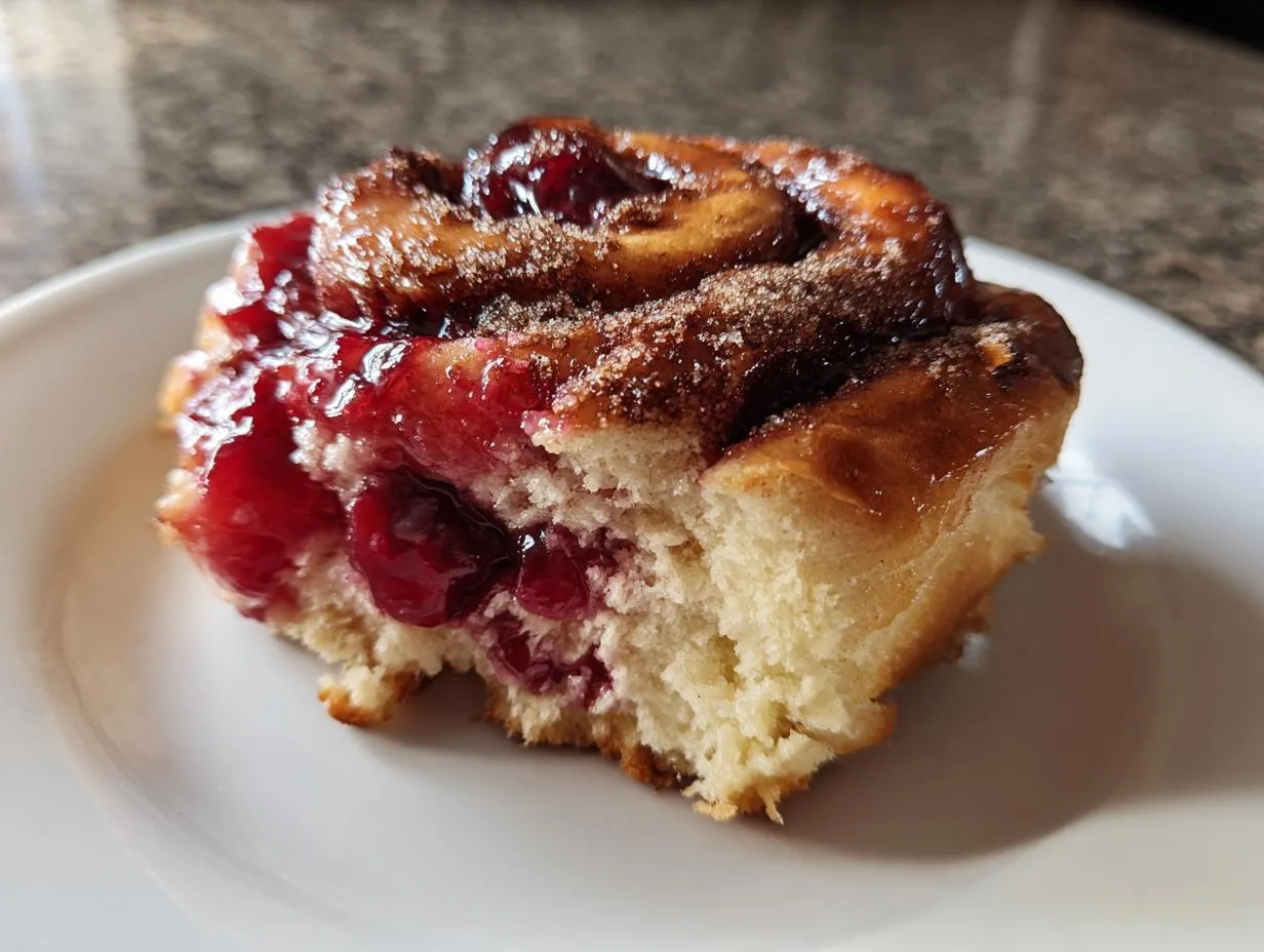 Irresistible Cherry Cinnamon Rolls Recipe with 12 Perfect Swirls