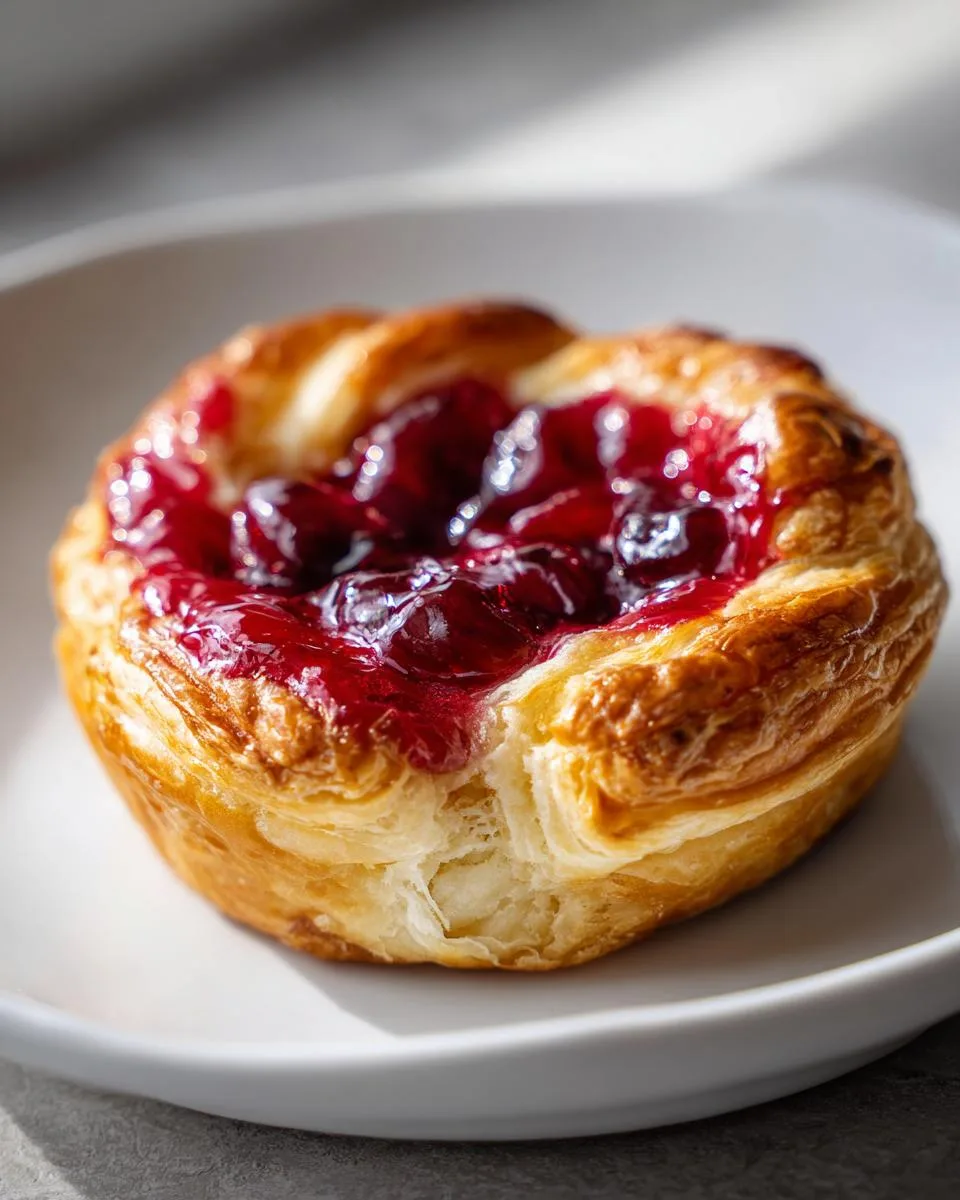Cherry Cream Cheese Danish - detail 1