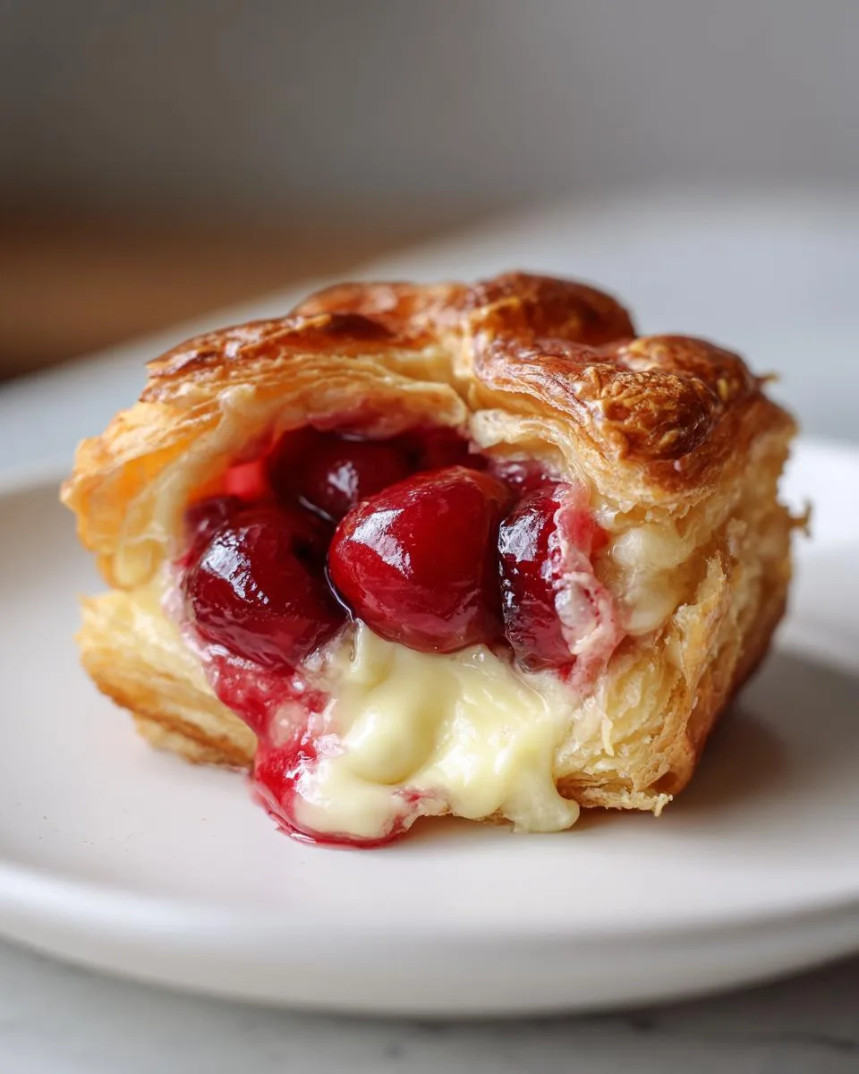 Cherry Cream Cheese Danish - detail 2