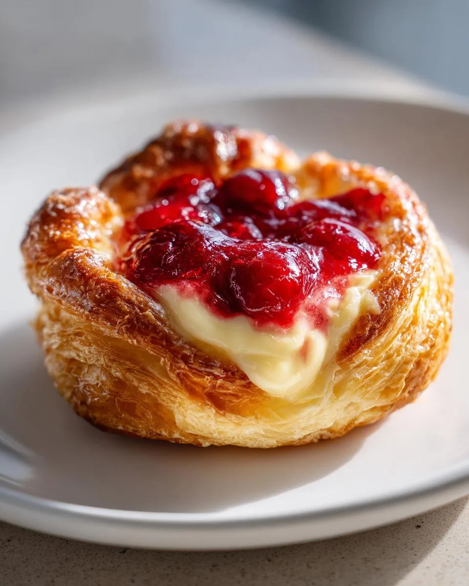 Cherry Cream Cheese Danish - detail 3
