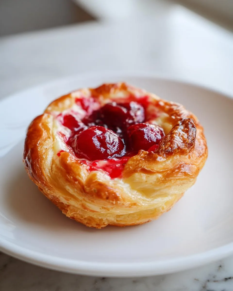 Cherry Cream Cheese Danish - detail 4
