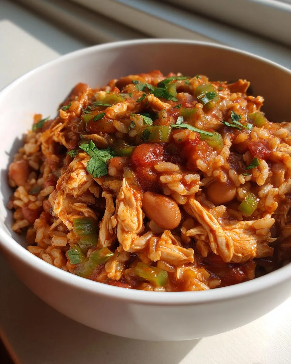 Chicken Burrito Filling Chili - detail 2