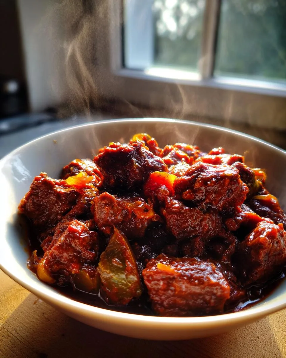 Chunky Steakhouse Beef Chili - detail 1
