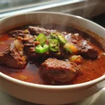 Chunky Steakhouse Beef Chili