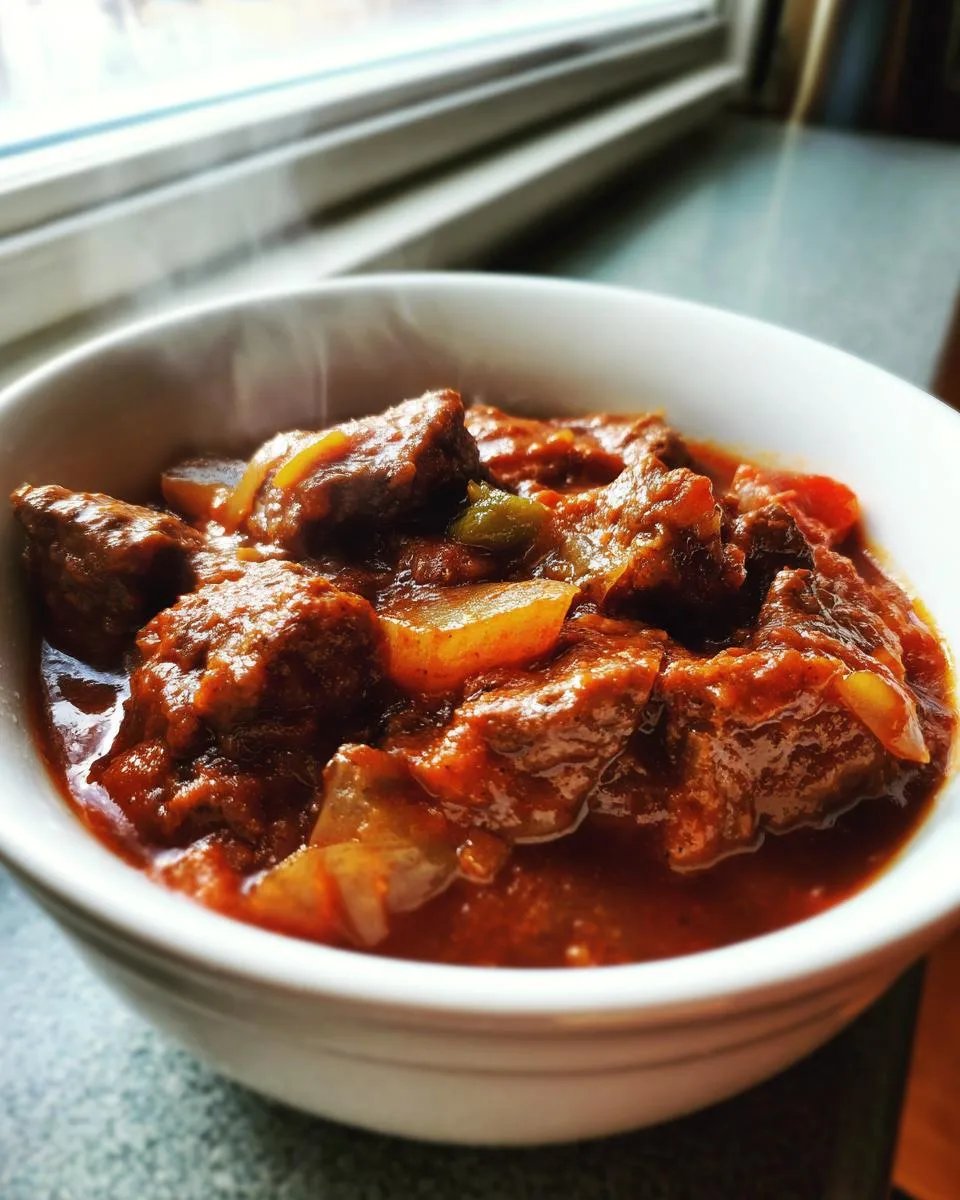 Chunky Steakhouse Beef Chili - detail 4