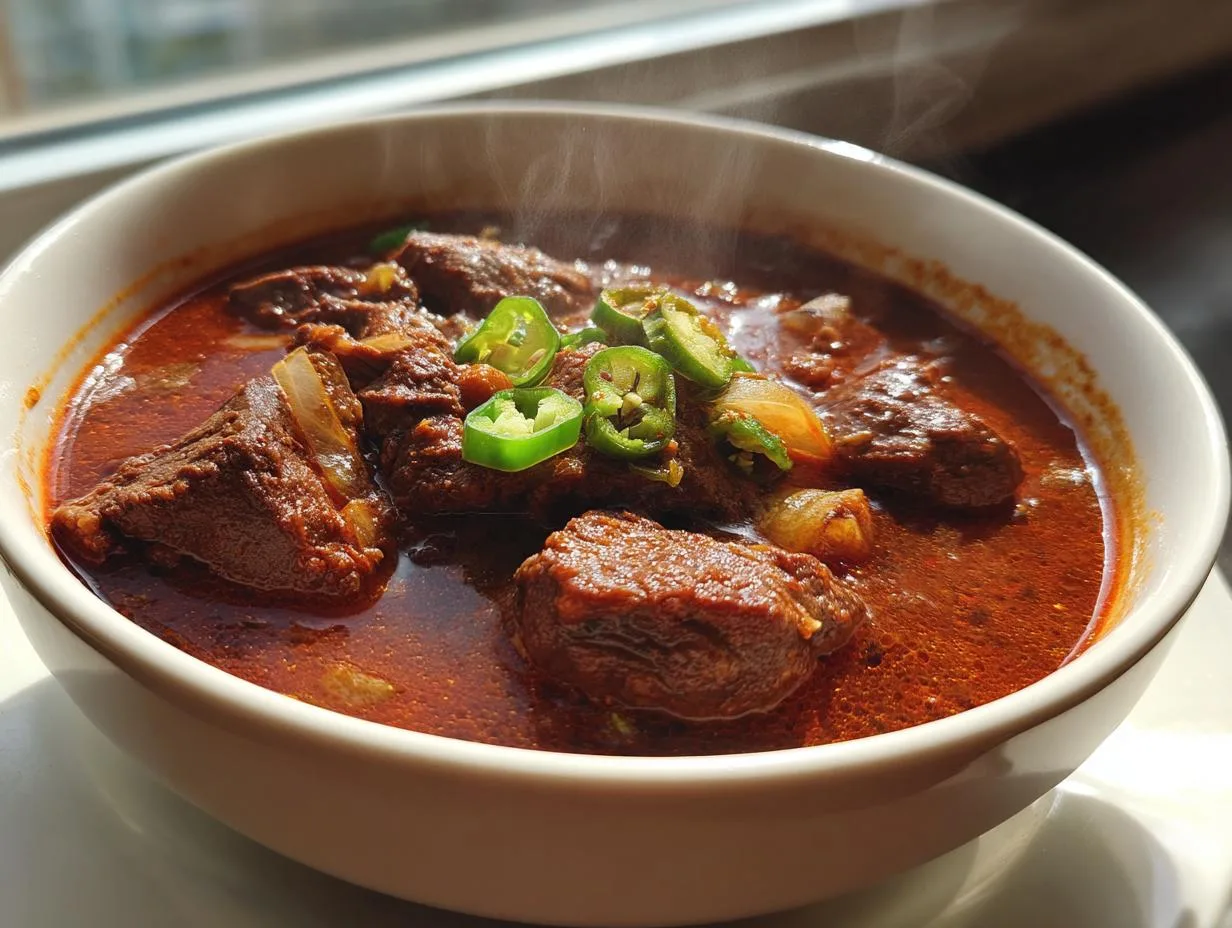 Irresistible Chunky Steakhouse Beef Chili in 5 Simple Steps