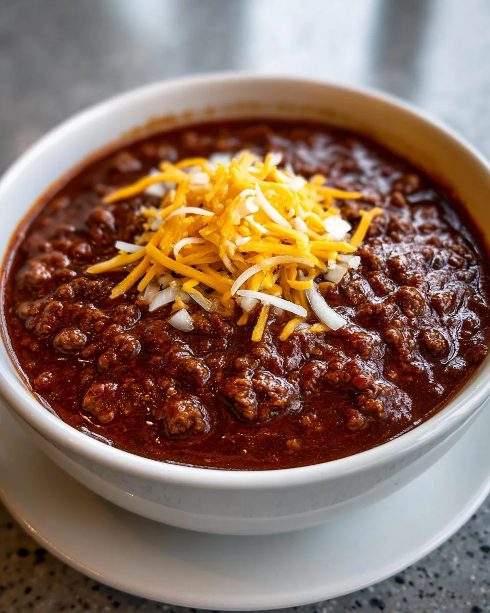 Cincinnati Spiced Beef Chili - detail 3