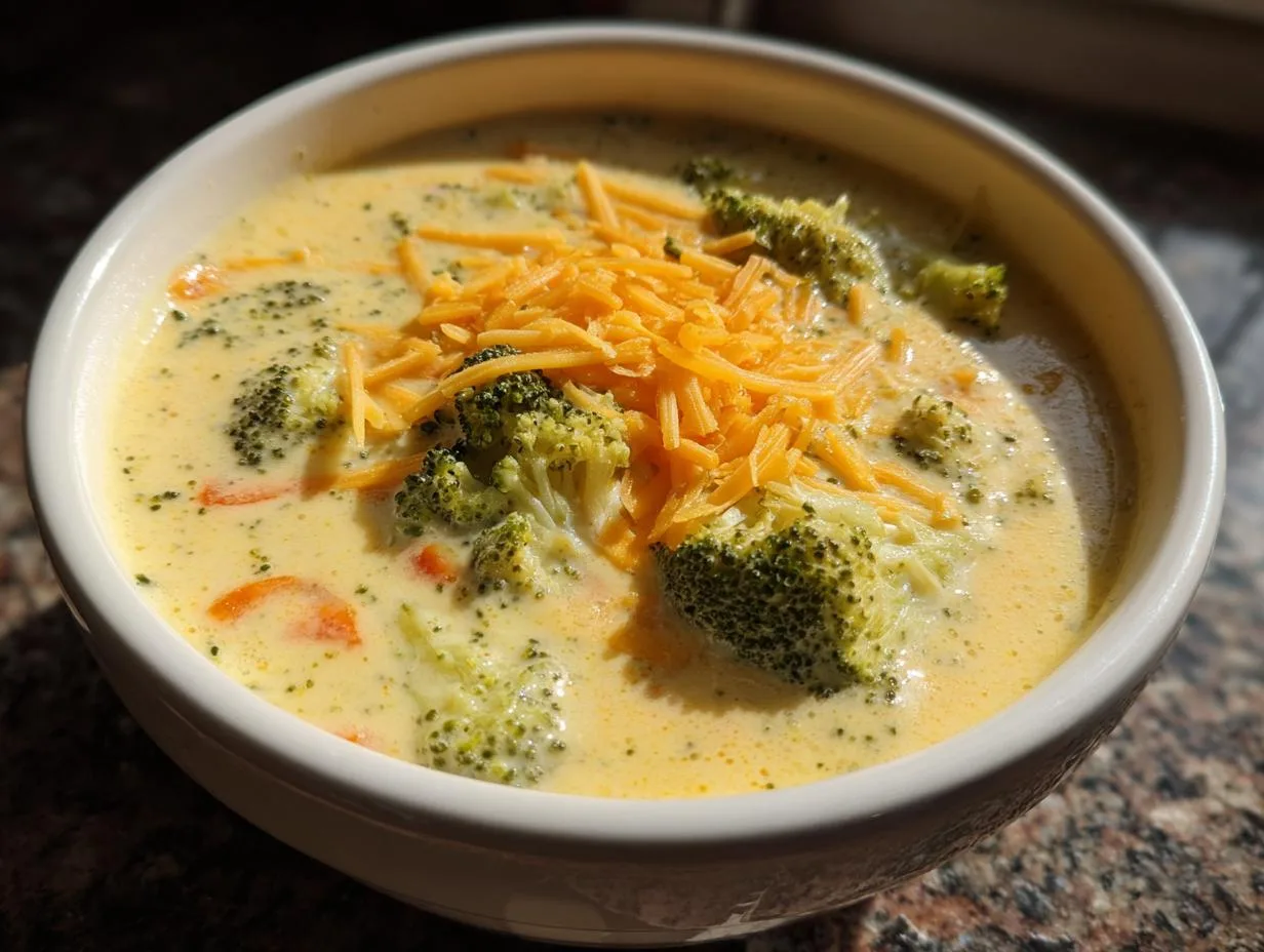 Irresistible Copycat Panera Broccoli Cheddar Soup in 30 Minutes