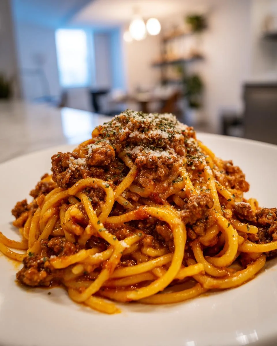 Creamy Beef Pasta - detail 1
